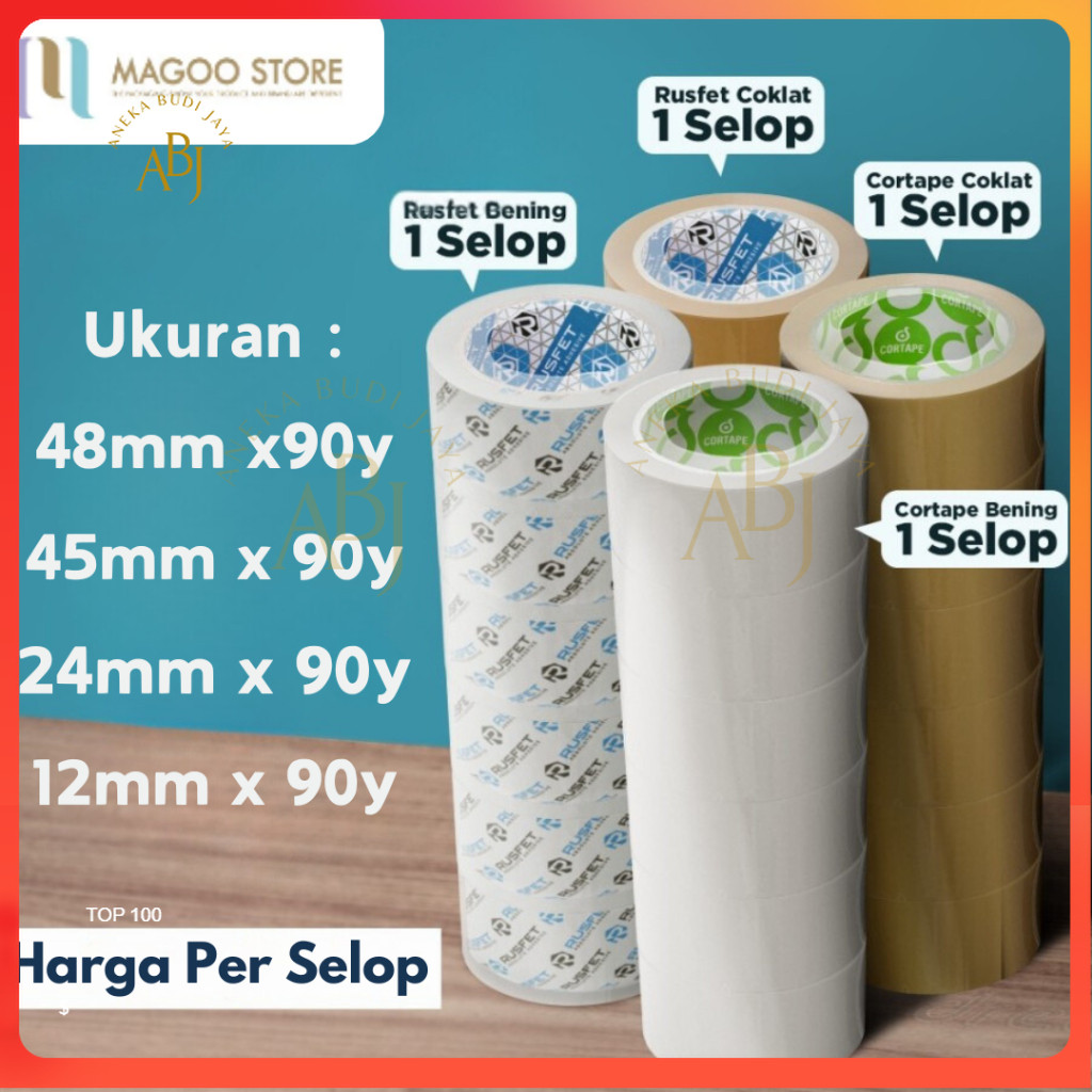 

Lakban Super Murah Berkualitas | Lakban PACKING | PerSelop Lakban Bening Cokelat Termurah -