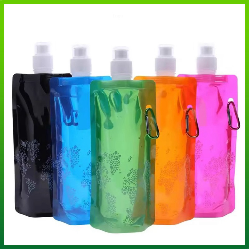 TL0175 Bottle Drink Vapur Tempat Botol Minum 1/2 0.5 liter Lipat Camping Hiking Traveling Praktis