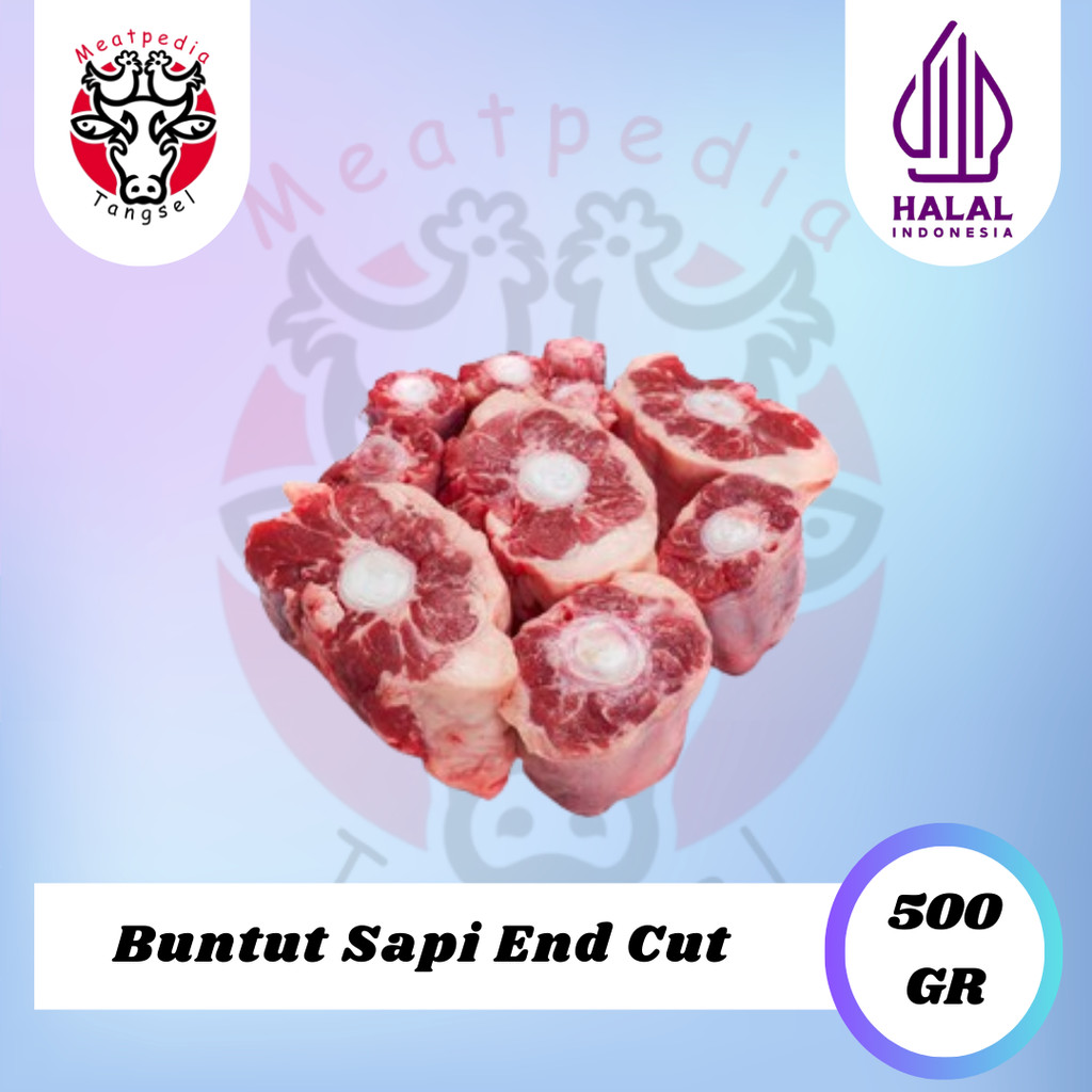 

Buntut Sapi Impot Endcut - Oxtail Endcut 500gr