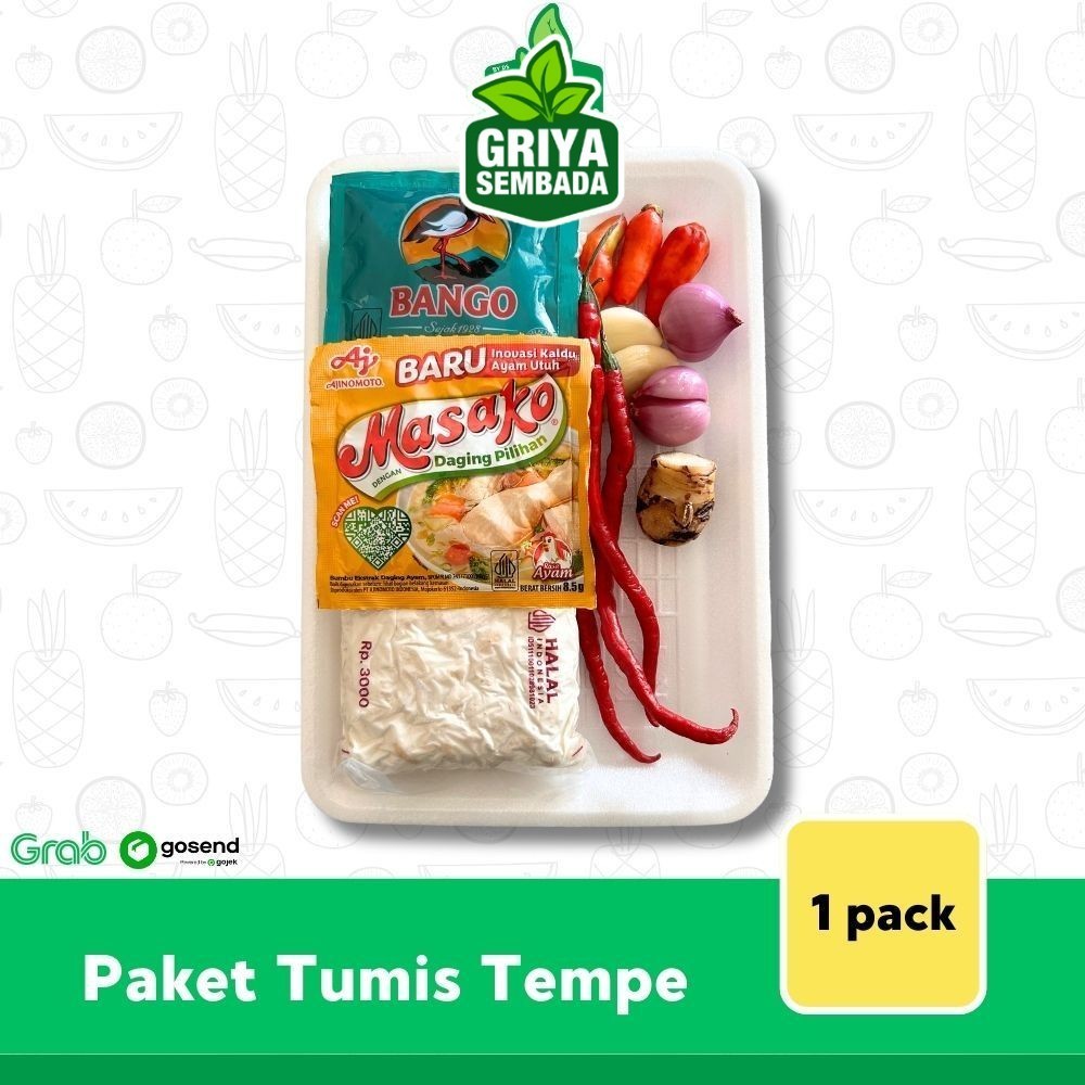 

Paket Tumis Tempe Kecap 1 Pack - Griya Sembada