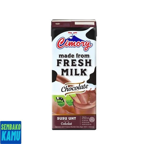 

Cimory Uht Milk Chocolate 250 ml - Susu