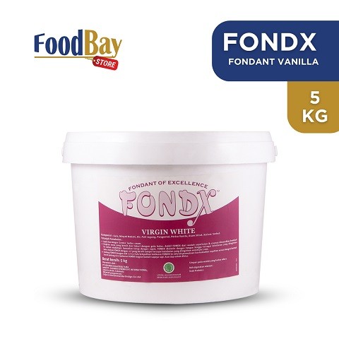 

FONDX Rolled Fondant Virgin White Vanilla 5 Kg