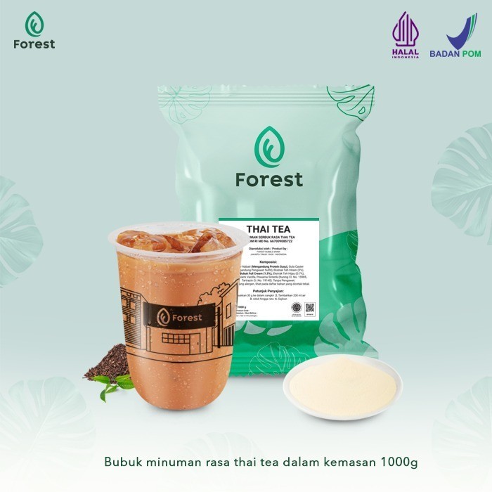 

New Bubuk Minuman Teh THAI TEA Powder 1000 gr - FORESTPremium