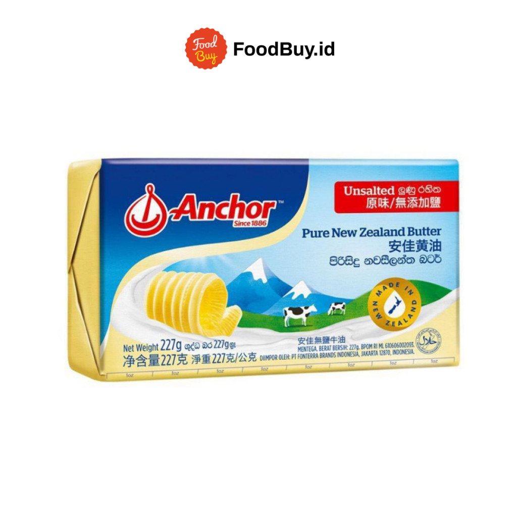 

Anchor Butter Unsalted 200 gr