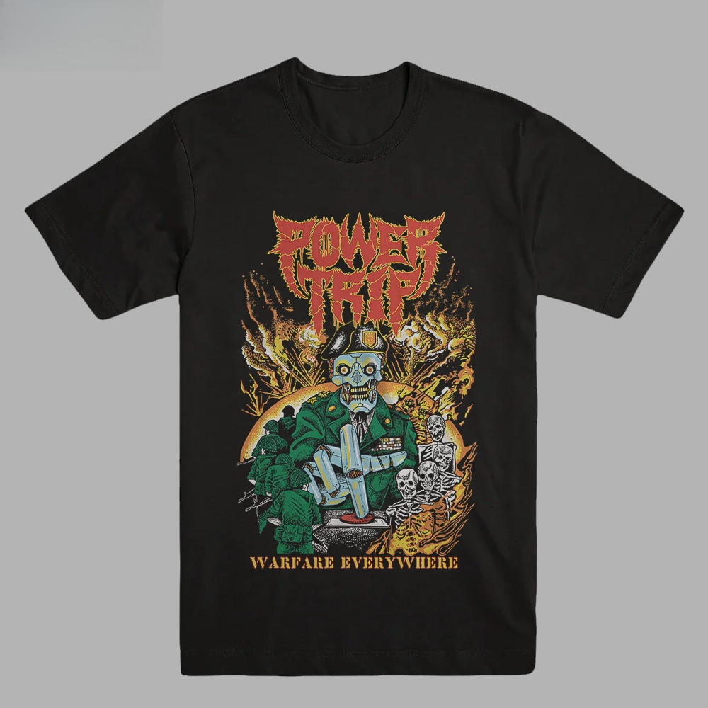 POWER TRIP - WARFARE | T-SHIRT |  BAND MERCH