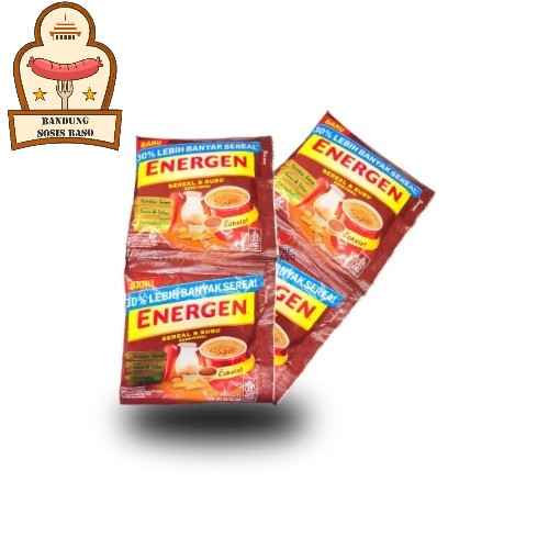 

Energen Coklat Renceng (isi 10) - Solusi Sarapan Praktis, Bergizi & Mengenyangkan