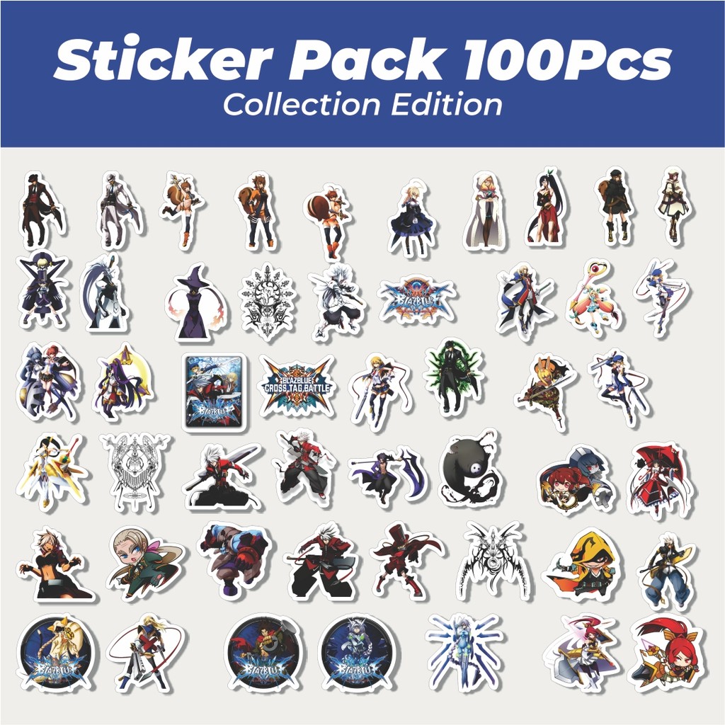

Hot Stiker Game Series Blaz Blue Karakter Mix 3 Lucu Anti Air Stikers Berperekat Waterproof Sticker Decal Buat Motor Helm Buku Journal Koper Casing HP Laptop Botol Minum