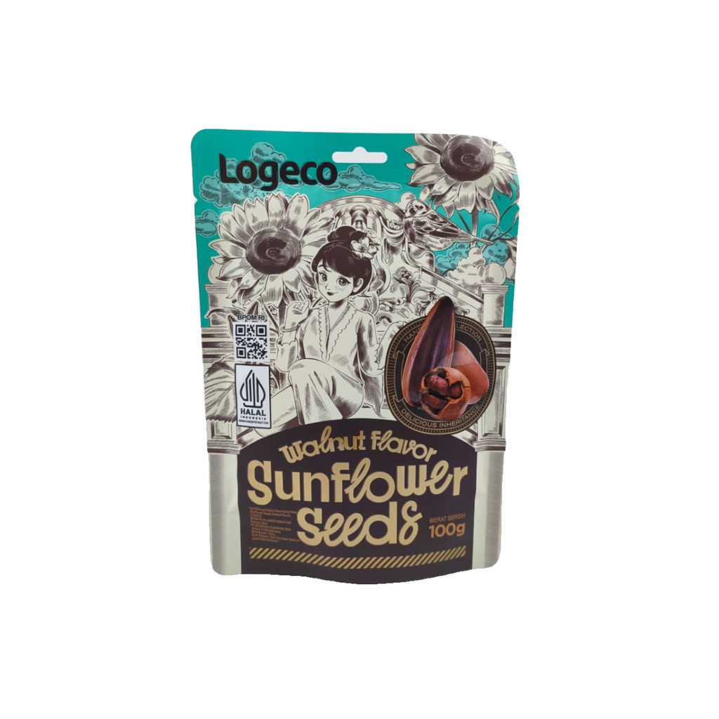 

Logeco Walnut Flavor Sunflower Seeds 100Gr