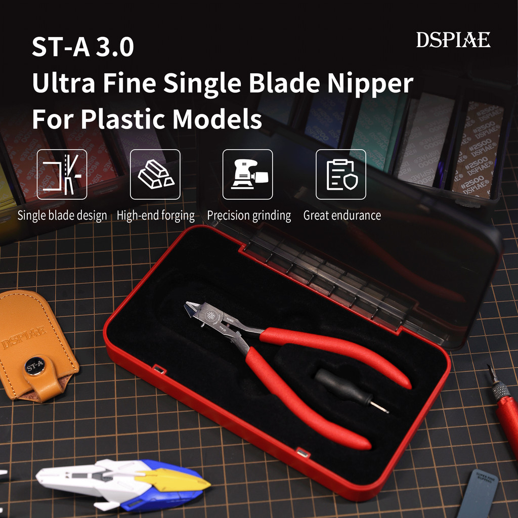 

DSPIAE New ST-A Model Single Blade Nipper 3.0 Set Modeling Hobby Cutting Craft Tools Accessory Military Model Making Tool