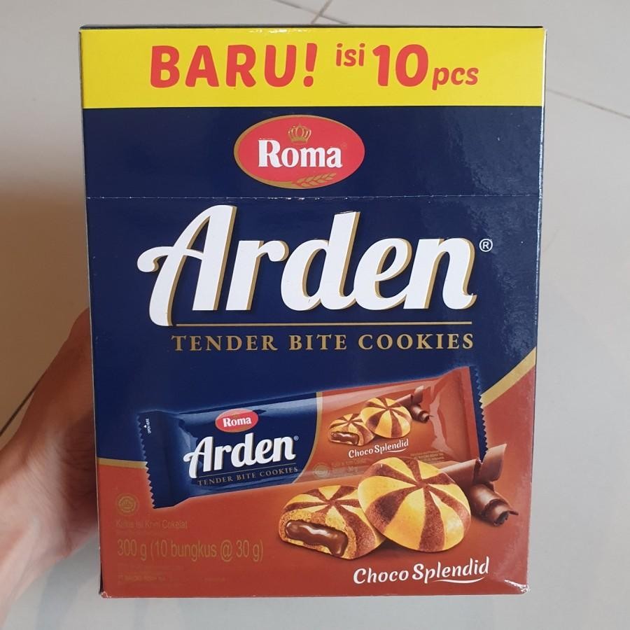 

Roma Arden Cookies Kukis Isi Krim Rasa Coklat ( 10 Packs )