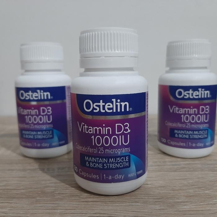 Ostelin Vitamin D3 1000IU 130 Capsules