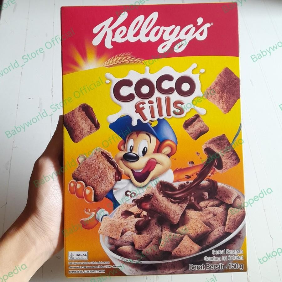 

Kellogg's COCO FILLS Cereal Rasa Coklat Dengan Isian Coklat 150gr / 60gr