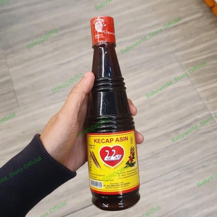 

Kecap Asin Hati Angsa Botol 275ml Kuning / Biru