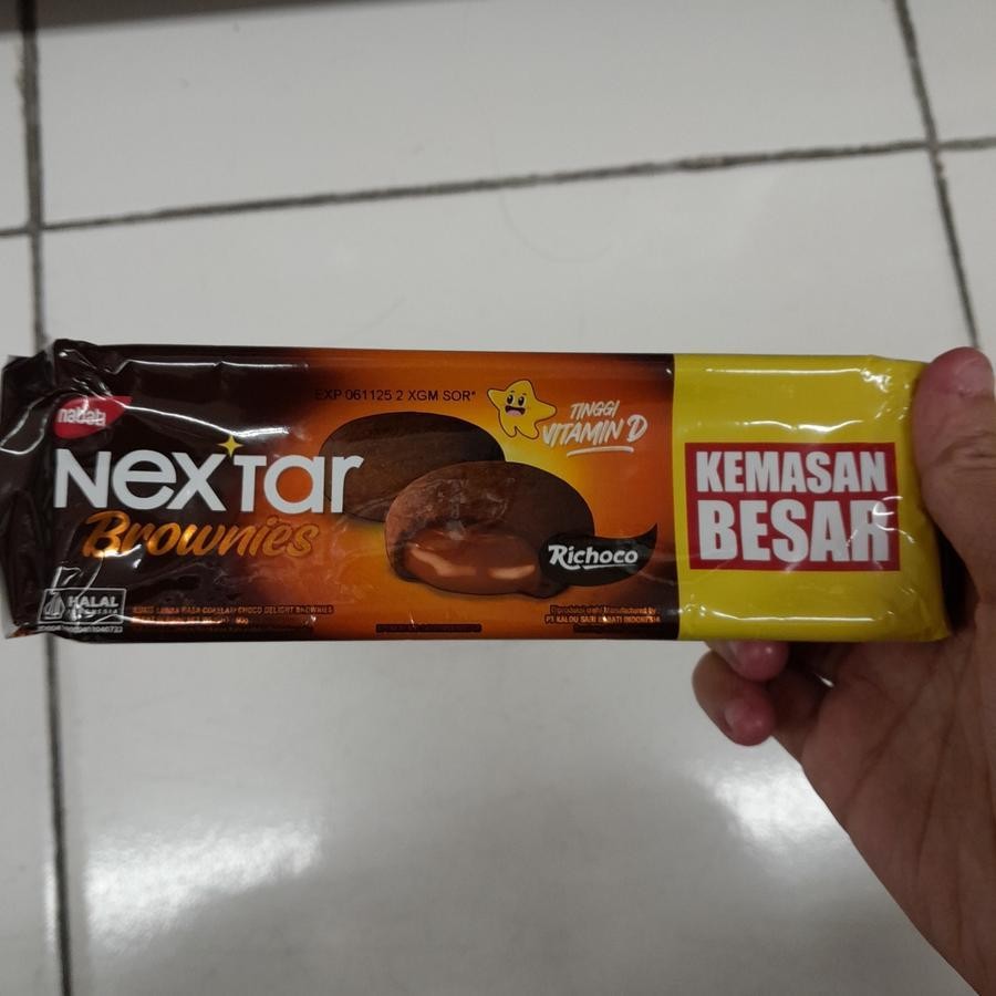 

NEXTAR Brownies Rasa Coklat CHOCOLATE 90gr