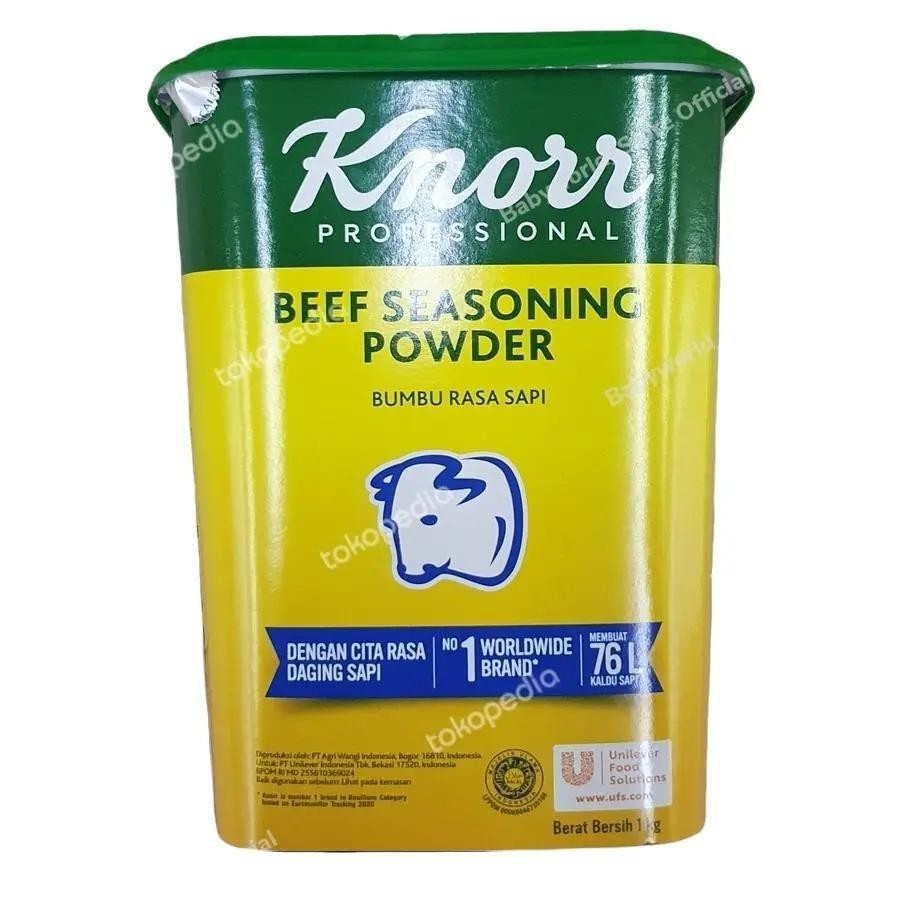 

Knorr Beef Seasoning Powder Bumbu Rasa Sapi Bumbu Kaldu 1kg