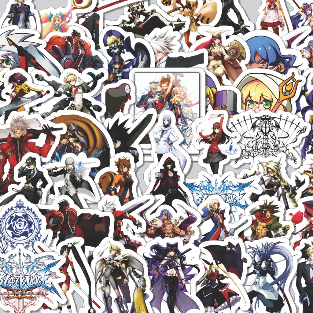 

Stiker Cutting Pack Stiker Game Series Blaz Blue Karakter Mix 7 Isi 100Pcs Series Aesthetic Lucu Keren Untuk Koper Bahan Vynil
