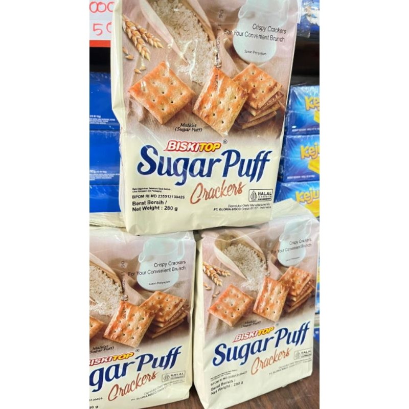 

BISKITOP SUGAR PUFF 12×280 GR