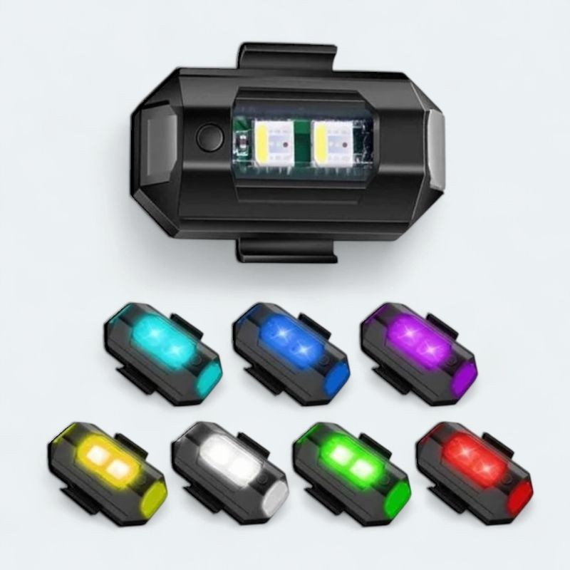 Lampu pesawat RGB USB lampu kolong motor mobil sepeda LED RGB