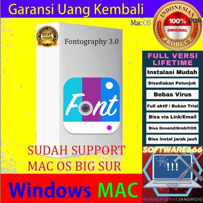 Software Perpaduan Fotografi dan Font: Fontography 3.0 [Mac] - SOFTWARE - APLIKASI - PC