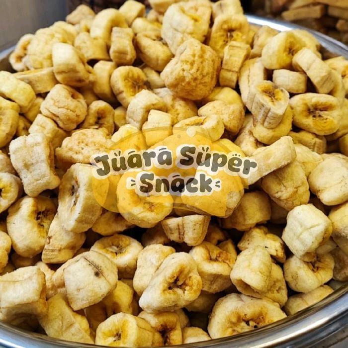 

PISANG OVEN CRISPY 500GRAM MANIS RENYAH BUAH KERING VIRAL Food - 500gram Terlaris