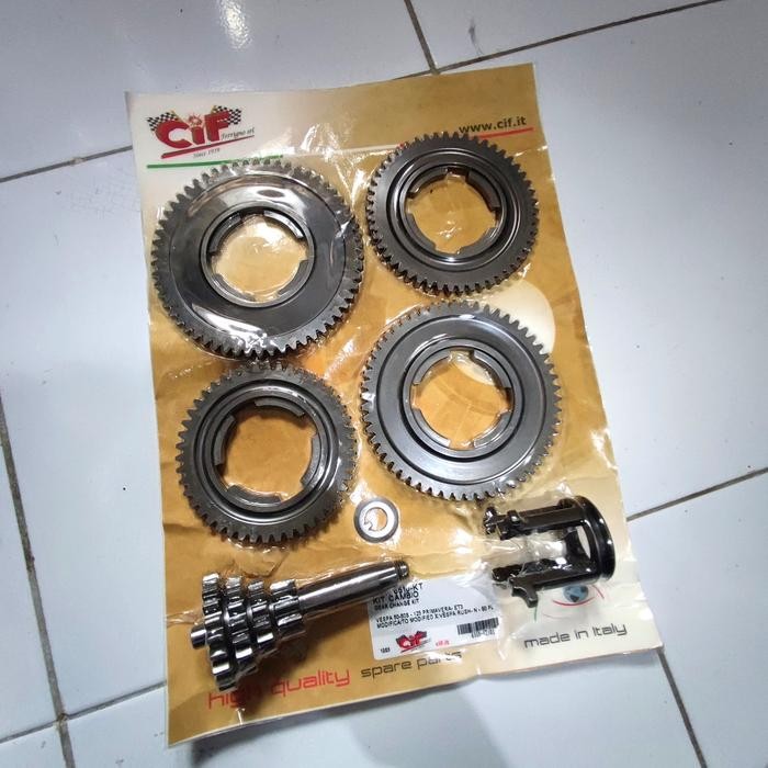 READY gearbox 4 speed CiF Italy Vespa Smallframe Special PTS Darling - SIP
