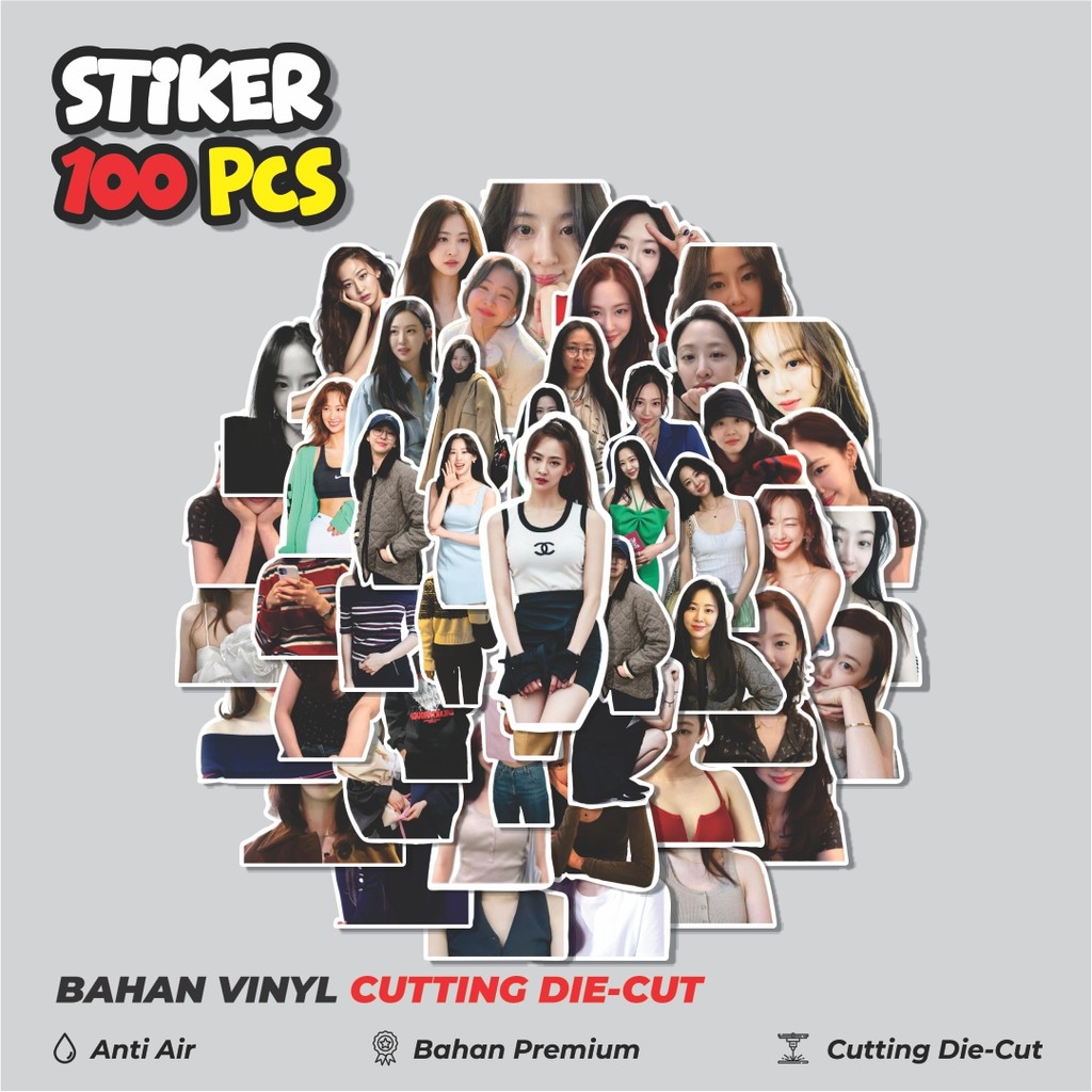 

Terbaru! 50 pcs Stiker Sistar Dasom (KIM DA SOM) Dekorasi Lucu Kreatif untuk Notebook, Skateboard, HP