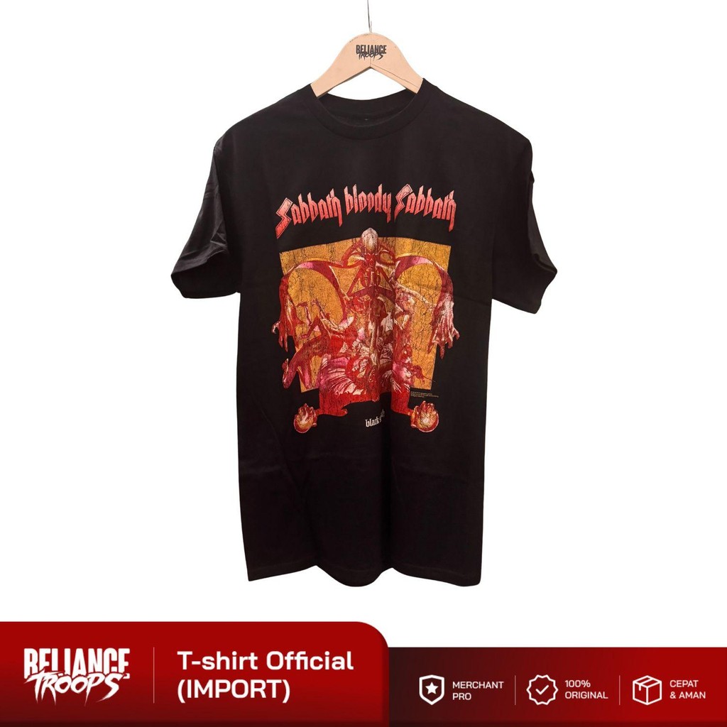 T-shirt Official | Black Sabbath - Bloody Sabbath