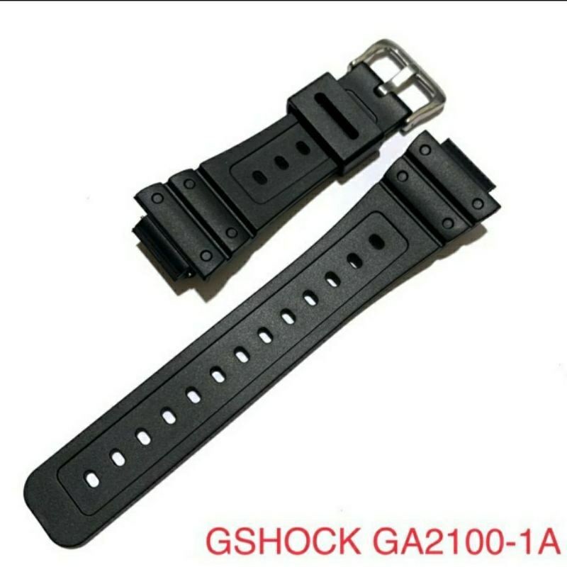 TALI STRAP JAM CASIO G-SHOCK GA2100 GA 2100 GA-2100 GA2100-1A FREE PEN RUBBER STRAP TALI JAM GSHOCK