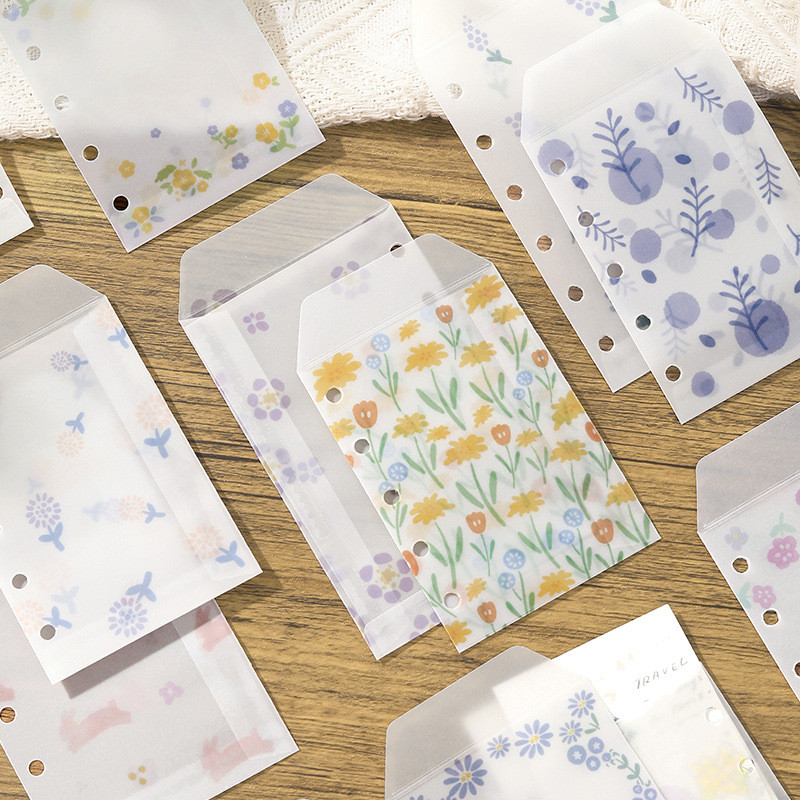 

[HARU] Little Spring Day Series M5 Envelope Refill Loose Leaf Binder Paper Insert Aesthetic Planner Stationery