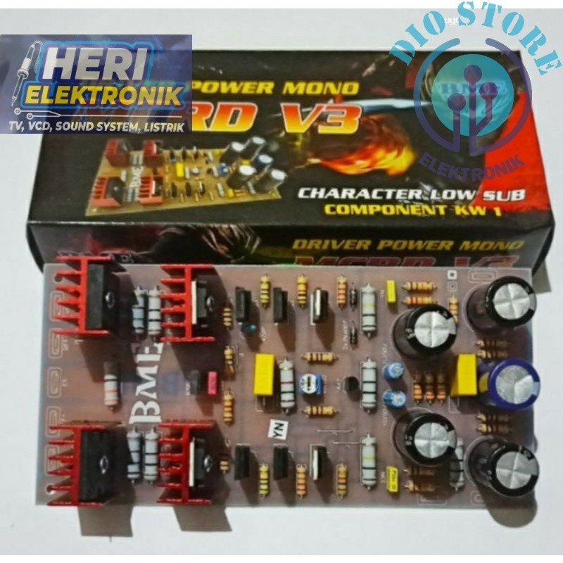 KIT Driver MCRD V3 Low Sub For 18 inc High End Quality By BME niii