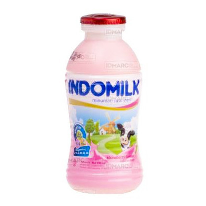

IO Susu INDOMILK BOTOL 1 Dus isi 24