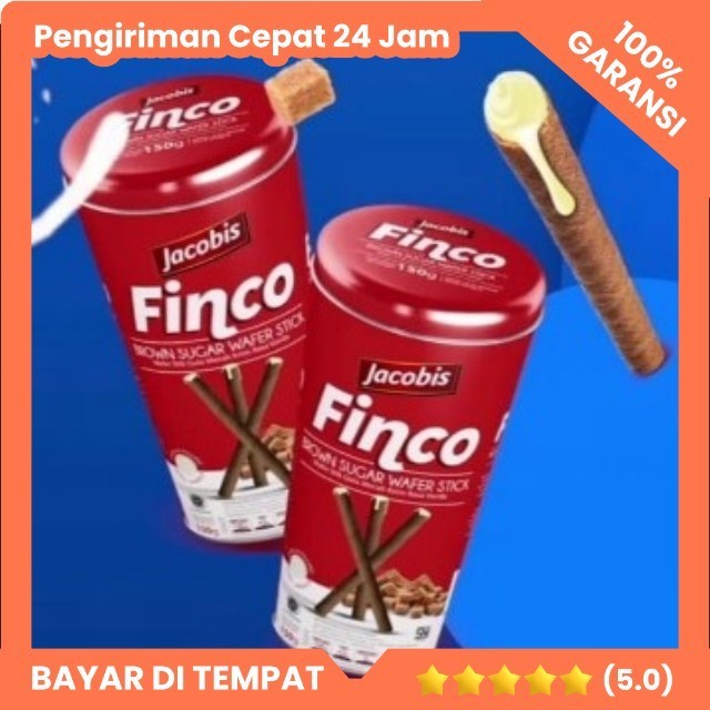 

Finco wafer stick Brown Sugar Jacobis 150gr