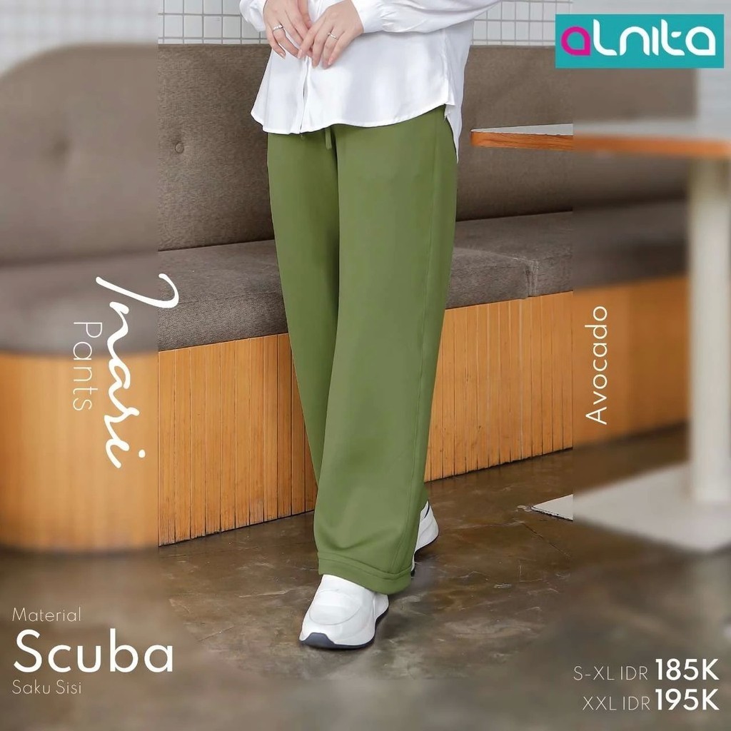 [ALNITA] Celana INARI PANTS Original Alnita Celana Panjang Wanita