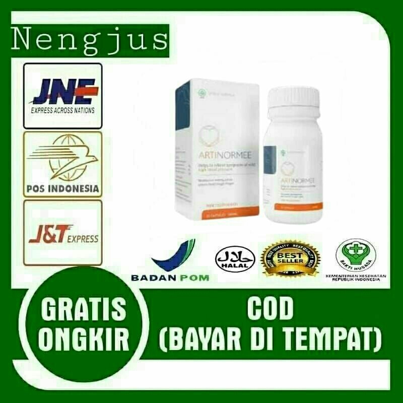 KTM HERBAL Artinormee original obat darah tinggi herbal asli