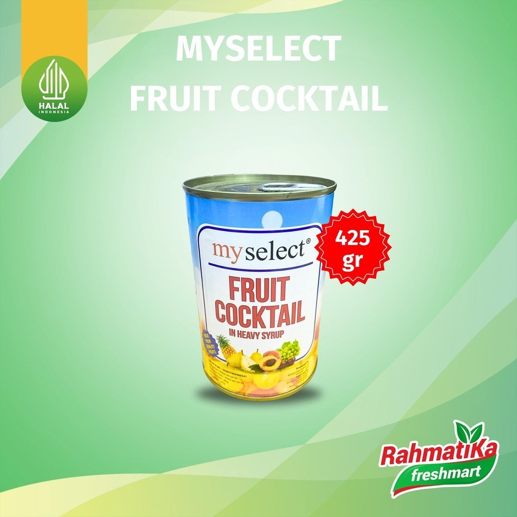 

My Select Fruit Cocktail / Buak Koktail Kaleng 425 gram