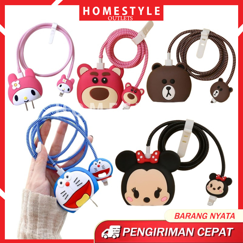 Pelindung Kabel Charger / Set Pelindung Kabel / Set Pelindung Kabel Charger / Set Cable Bite Karakte