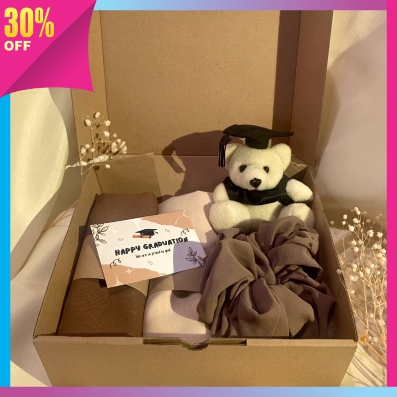 Kado Unik Wisuda Hampers Lebaran Ulang tahun / [Hampers Hijab Custom] Kado ulang tahun cewek cowok |