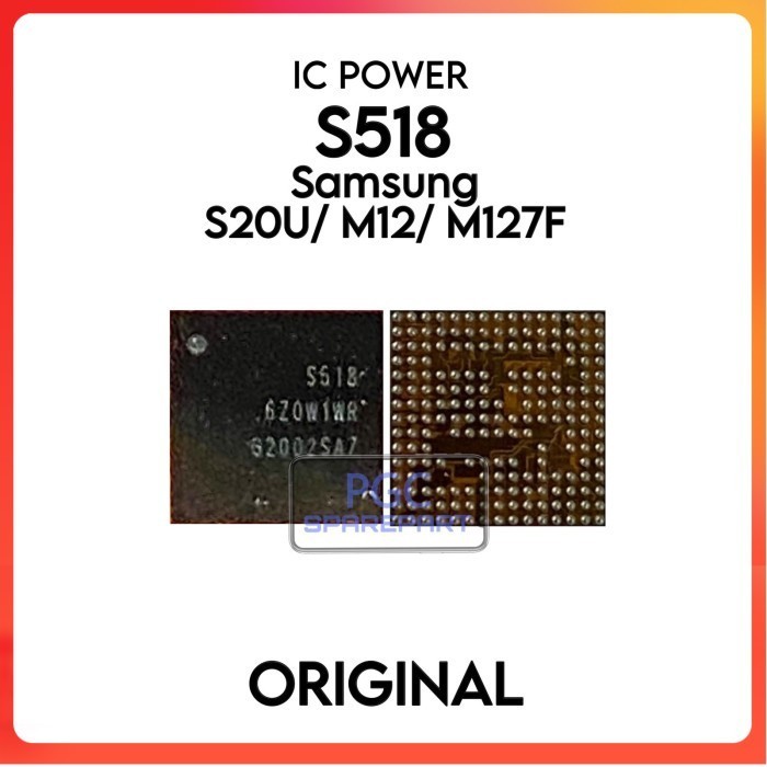 Original New IC Power S518 untuk Samsung S20 Ultra G988 M12 M127 M127F
