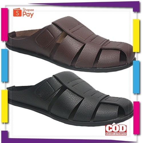 [PREMIUM ORIGINAL] Dr. Kevin Sepatu Sandal Selop Pria Men Bustong Sandals 871-049