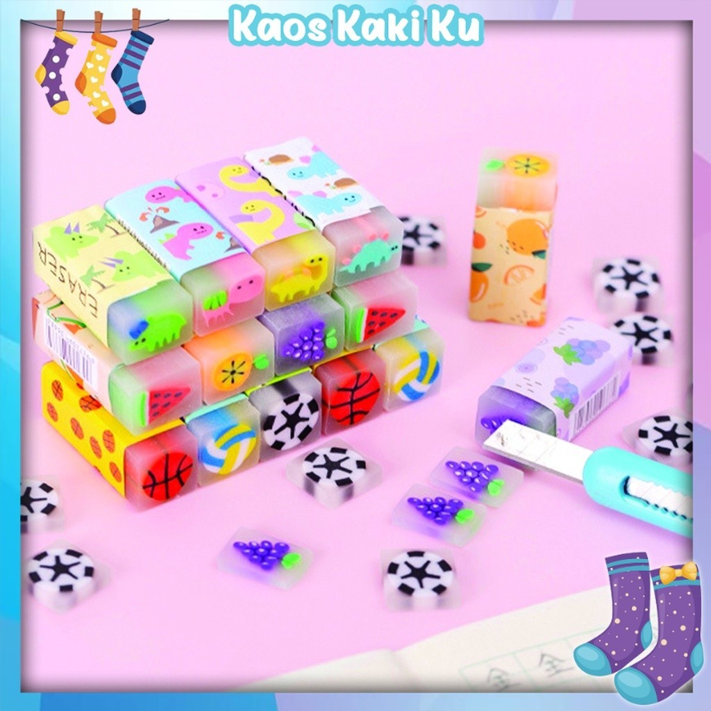 

Penghapus Pensil Sekolah Motif Bola 3 838