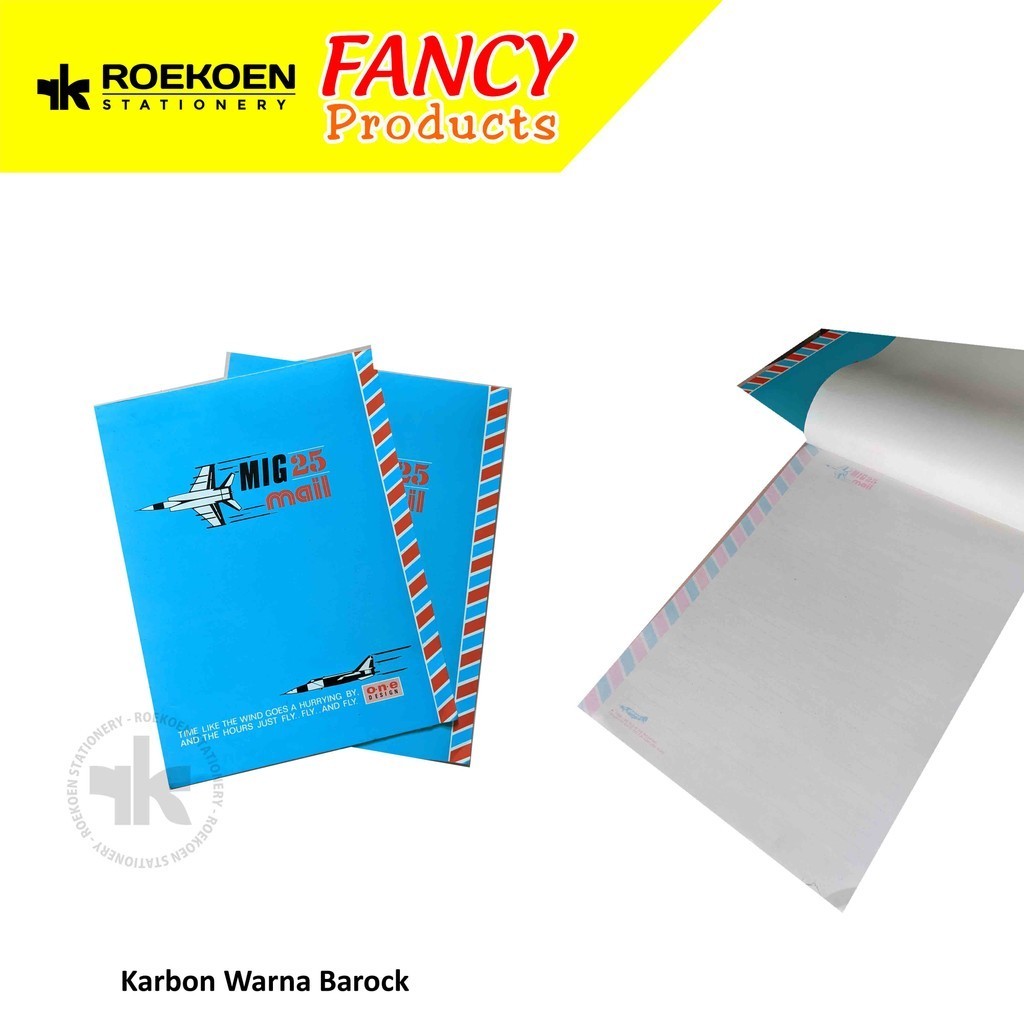 

One Design Kertas Surat Airmail Mig 25