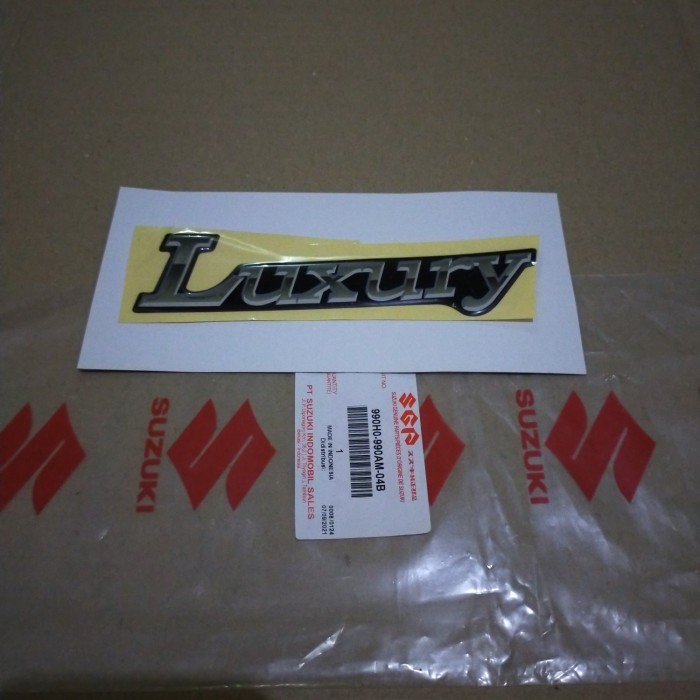 Emblem/Sticker Luxury Suzuki APV Arena Original SGP