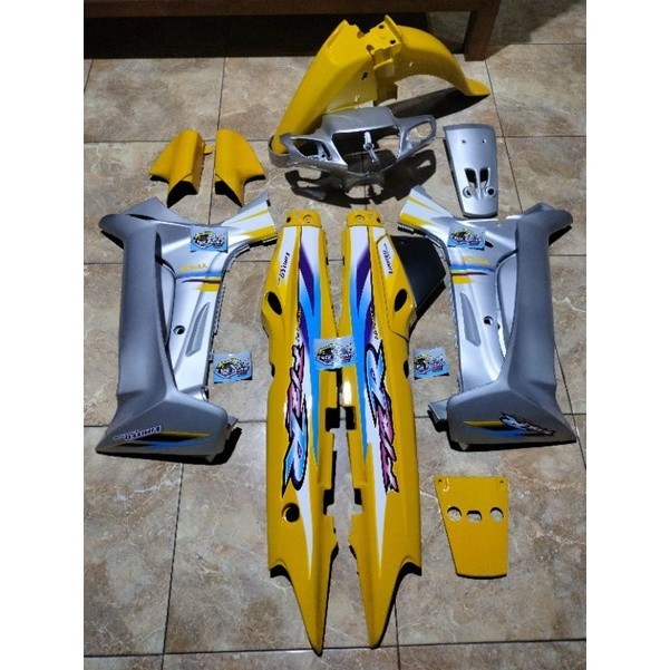 COD TERMURAH Cover Body fiz r Fiz R F1z R  Fiz r Limited Edition kuning-silver, Cover Body full Set 