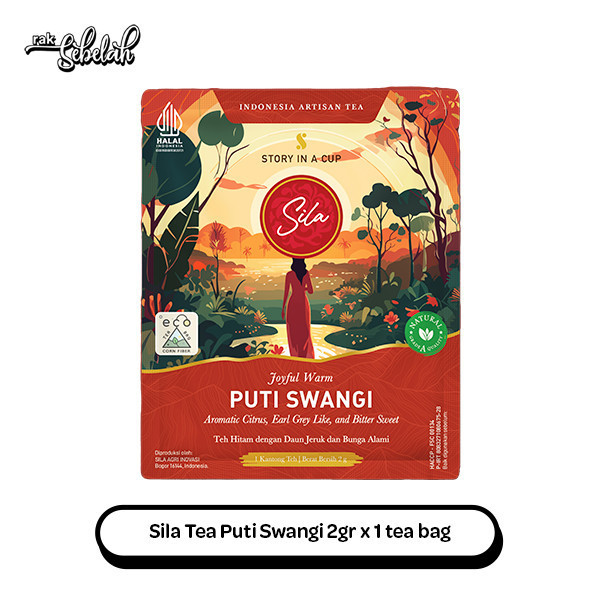 

Sila Tea Puti Swangi Sachet - Premium Tea | Artisan Blend | T-Bag - Teh Premium | Rak Sebelah