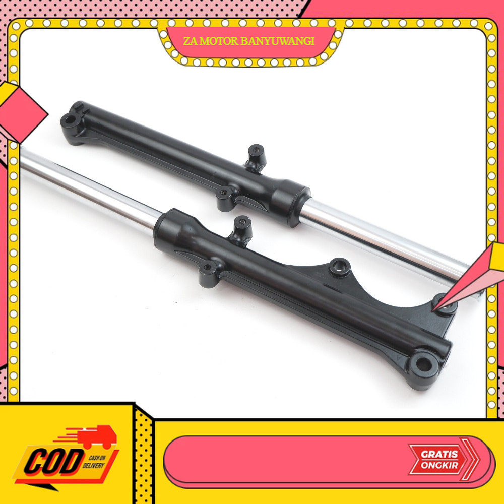 Shock Depan Yamaha Jupiter MX New Ori - Shock Depan Tabung Komplit Jupiter Mx old 135 - 50C