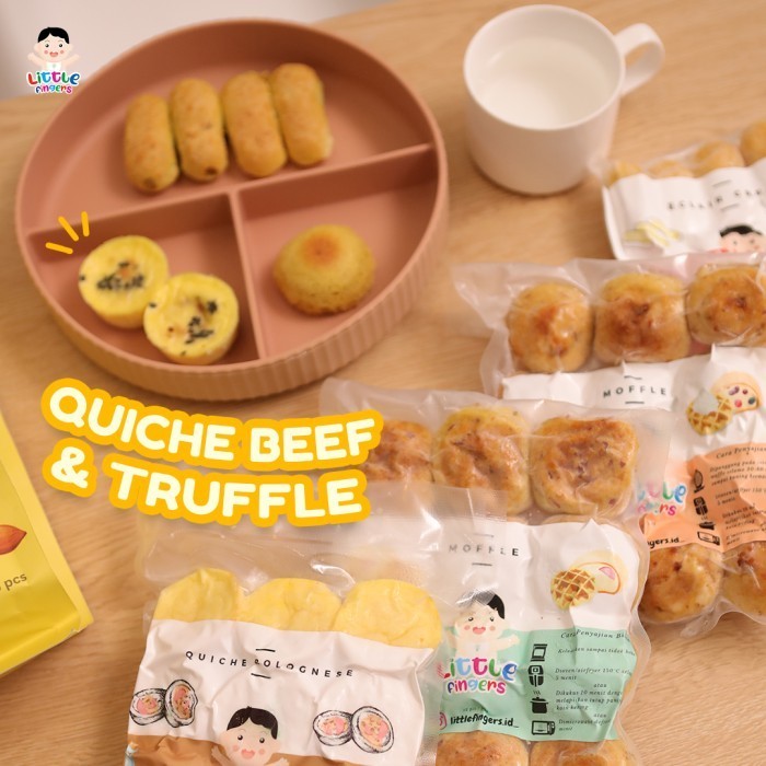 Quiche Beef & Truffle oil