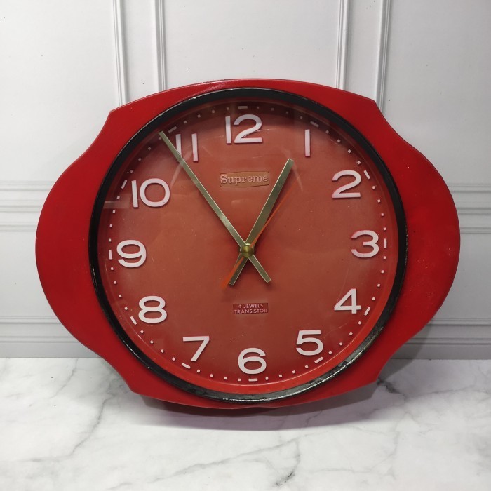 Jam Dinding Supreme Transistor Vintage