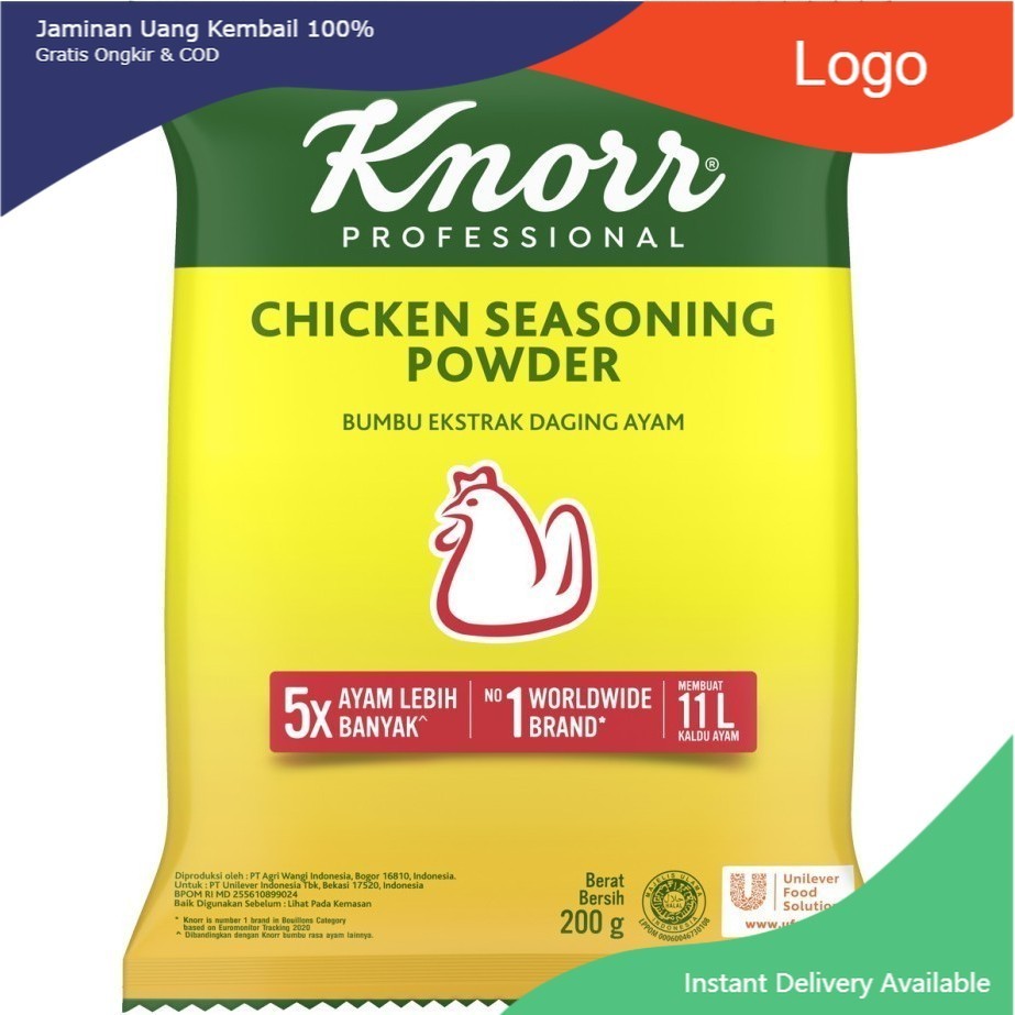 

KNORR CHICKEN BUBUK EKSTRAK DAGING AYAM 200 GRAM