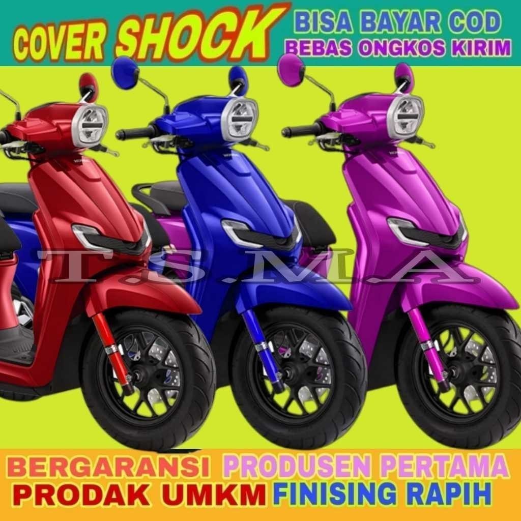 Aksesoris Motor honda Stylo  Stylo Cover Shock