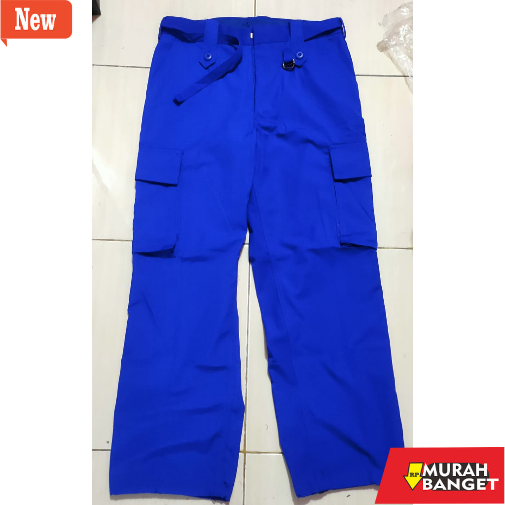 Celana jeans pria yg kekinian lagi viral- CELANA PDL BIRU POLAIR - AIRUD